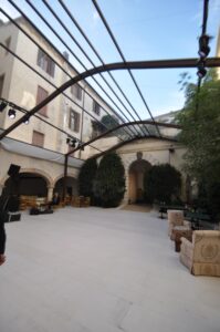 18. Copertura cortile interno palazzo