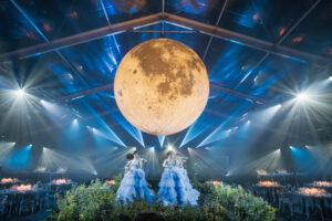 4.Notturno in tensostruttura cristal- Villa Cordellina