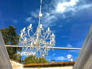 Lampadario a gocce
