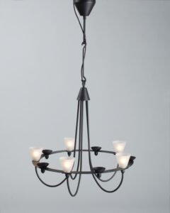 Lampadario in ferro