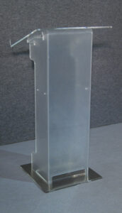 Podio plexiglass