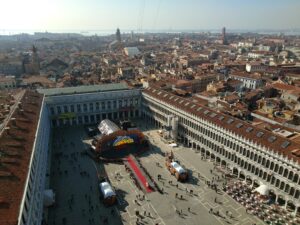 1.allestimento Piazza San Marco - Carnevale Venezia